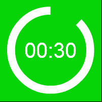 Traffic Light Circle Timer