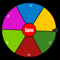 Dice Spinner Wheel